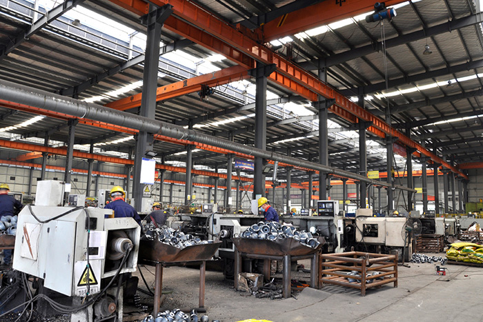 松江网架锥头车间